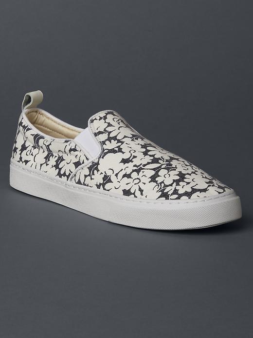 1969 denim slip-on sneakers