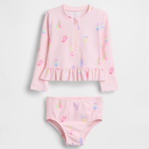 Baby & Toddler Rash Guard Swim Set